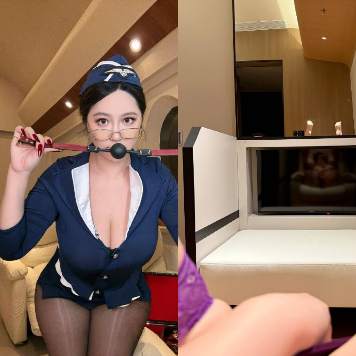瑶瑶摇摇摇w头等舱定制服务【120P+2V12分钟+15分钟】【达人定制】